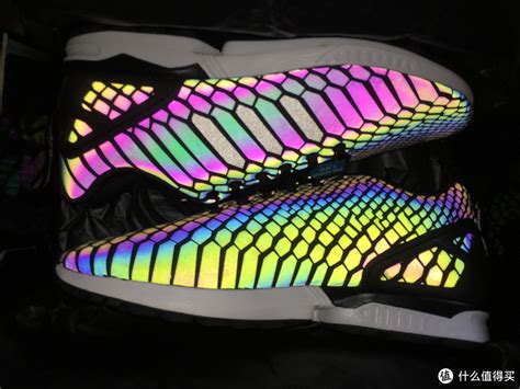 闪瞎双眼的跑鞋：Adidas 阿迪达斯 ZX FLUX XENO限量变色龙 跑 